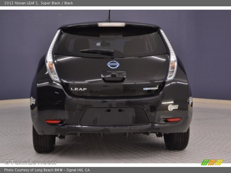 Super Black / Black 2013 Nissan LEAF S
