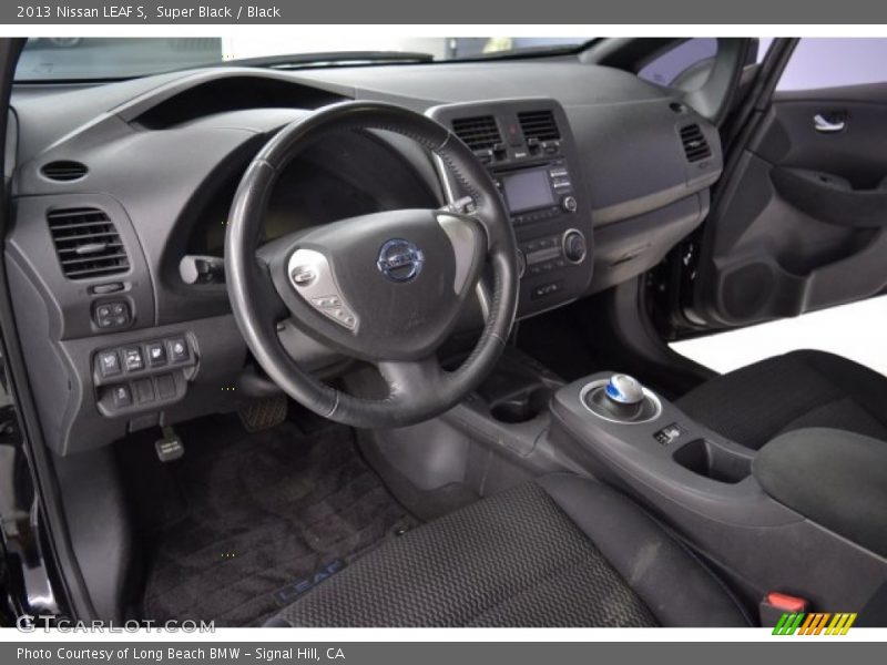 Super Black / Black 2013 Nissan LEAF S