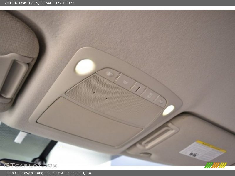 Super Black / Black 2013 Nissan LEAF S