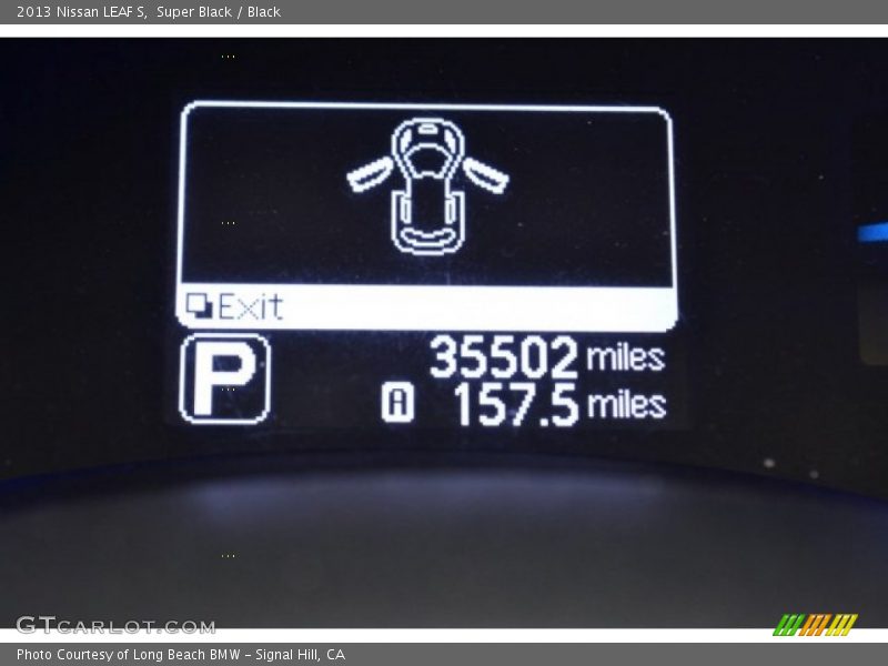 Super Black / Black 2013 Nissan LEAF S