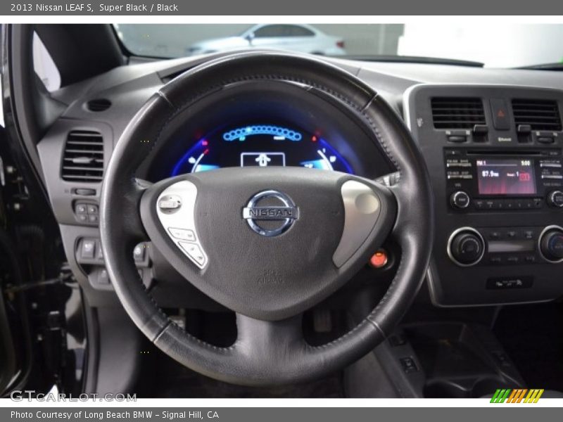 Super Black / Black 2013 Nissan LEAF S