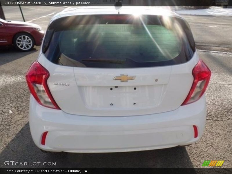 Summit White / Jet Black 2017 Chevrolet Spark LS