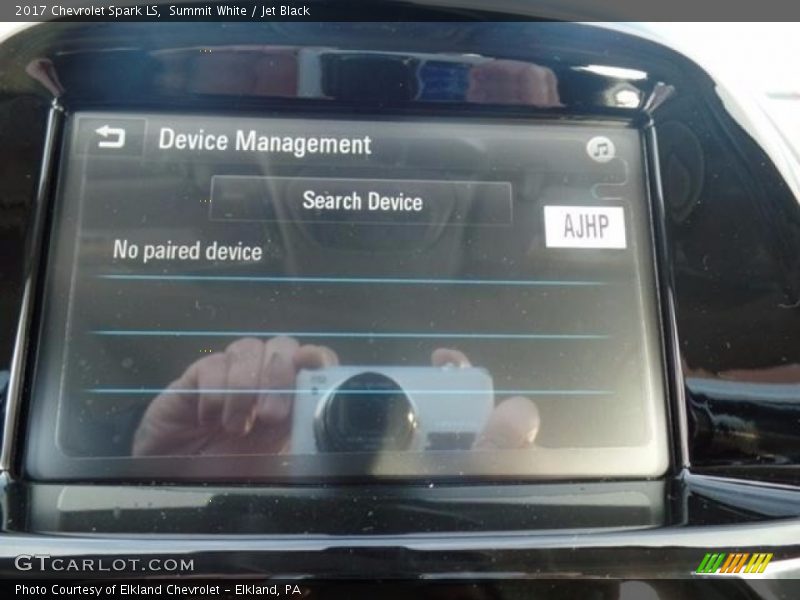 Summit White / Jet Black 2017 Chevrolet Spark LS
