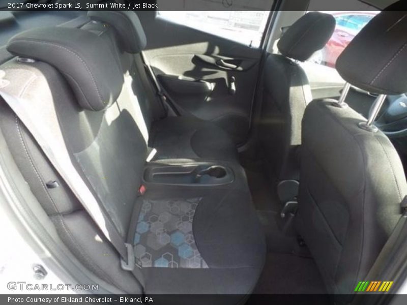 Summit White / Jet Black 2017 Chevrolet Spark LS