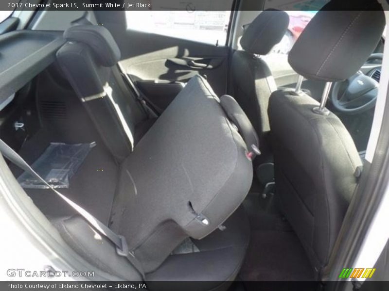 Summit White / Jet Black 2017 Chevrolet Spark LS