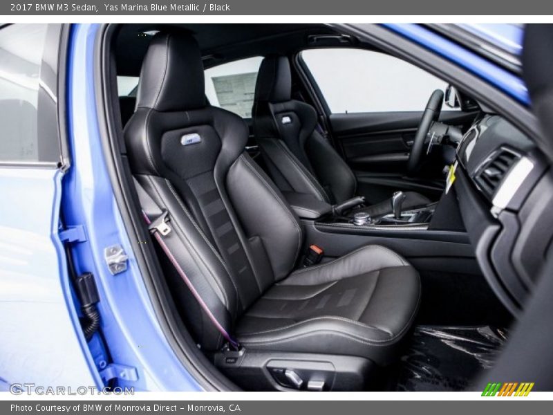 Yas Marina Blue Metallic / Black 2017 BMW M3 Sedan
