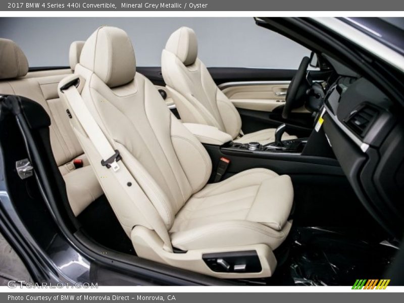 Mineral Grey Metallic / Oyster 2017 BMW 4 Series 440i Convertible