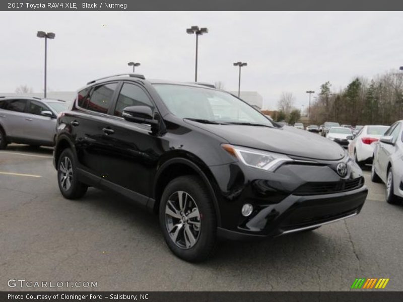 Black / Nutmeg 2017 Toyota RAV4 XLE