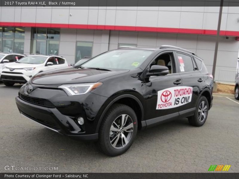 Black / Nutmeg 2017 Toyota RAV4 XLE