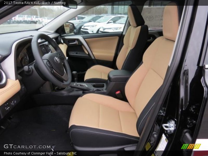  2017 RAV4 XLE Nutmeg Interior