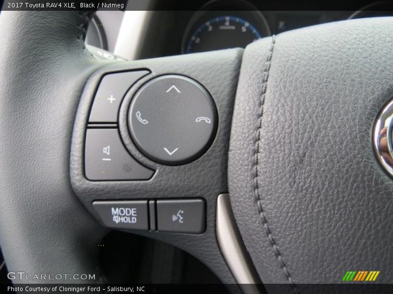 Black / Nutmeg 2017 Toyota RAV4 XLE