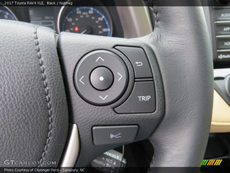 Black / Nutmeg 2017 Toyota RAV4 XLE