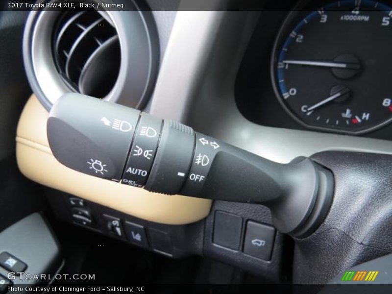 Black / Nutmeg 2017 Toyota RAV4 XLE