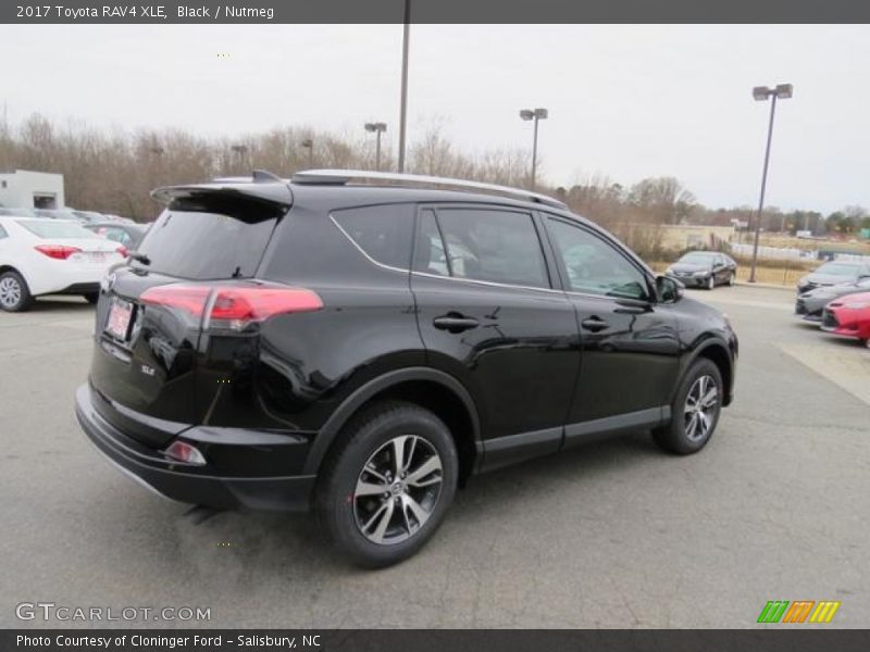 Black / Nutmeg 2017 Toyota RAV4 XLE