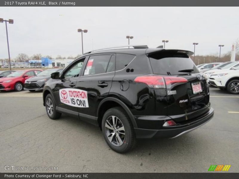 Black / Nutmeg 2017 Toyota RAV4 XLE