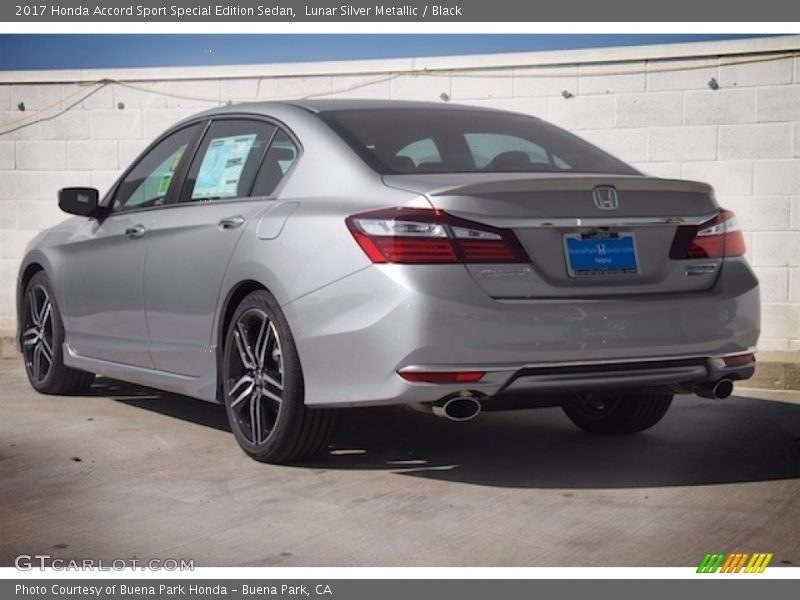 Lunar Silver Metallic / Black 2017 Honda Accord Sport Special Edition Sedan