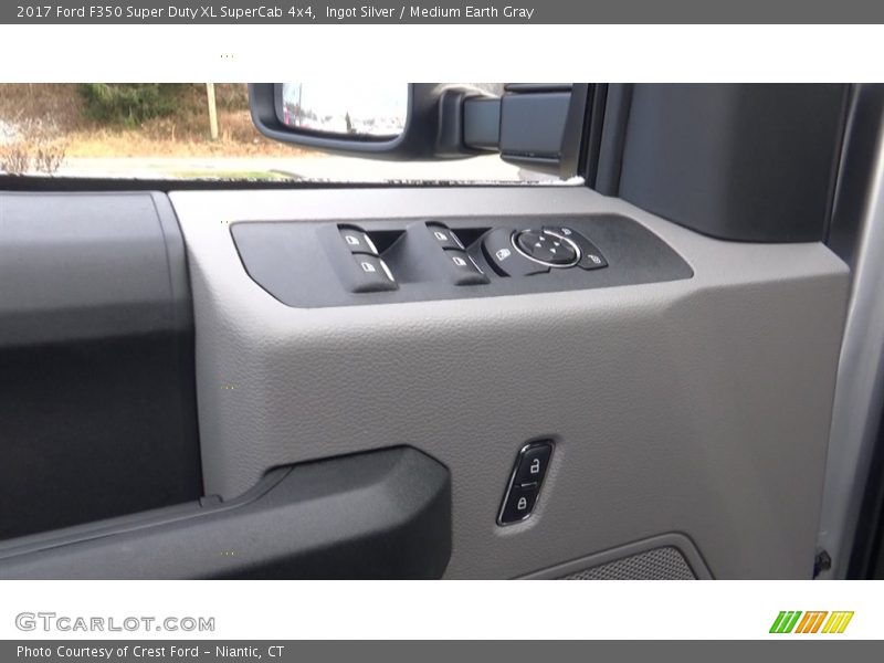 Ingot Silver / Medium Earth Gray 2017 Ford F350 Super Duty XL SuperCab 4x4