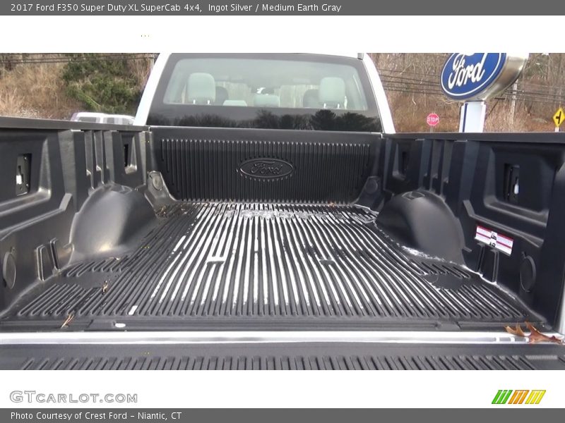 Ingot Silver / Medium Earth Gray 2017 Ford F350 Super Duty XL SuperCab 4x4
