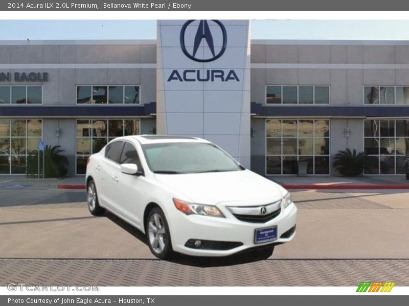 Bellanova White Pearl / Ebony 2014 Acura ILX 2.0L Premium