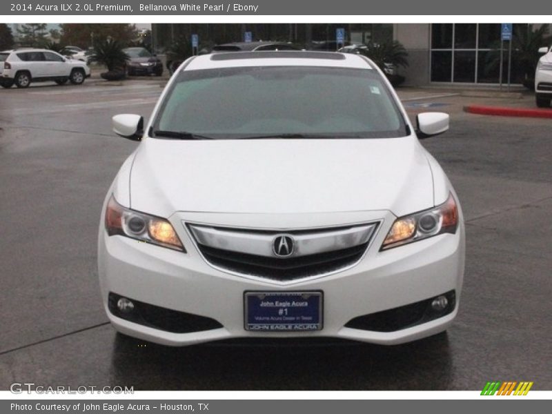 Bellanova White Pearl / Ebony 2014 Acura ILX 2.0L Premium