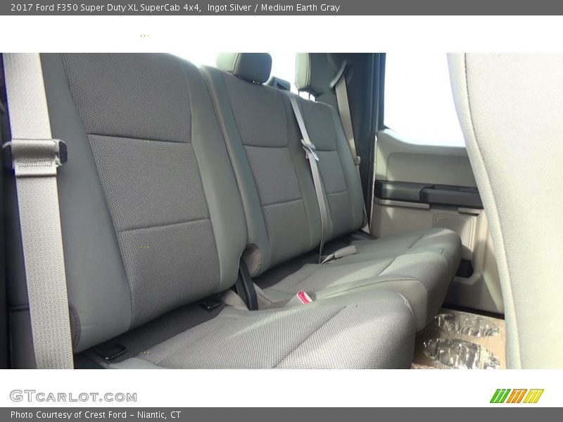 Ingot Silver / Medium Earth Gray 2017 Ford F350 Super Duty XL SuperCab 4x4