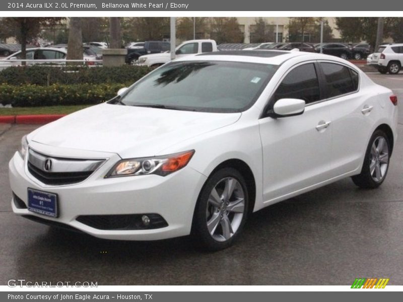 Bellanova White Pearl / Ebony 2014 Acura ILX 2.0L Premium