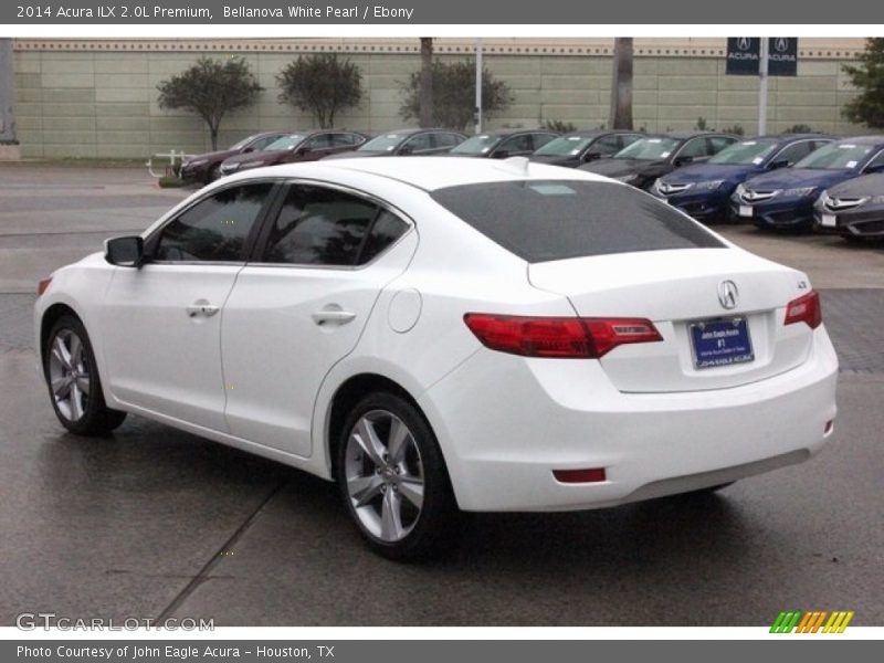 Bellanova White Pearl / Ebony 2014 Acura ILX 2.0L Premium
