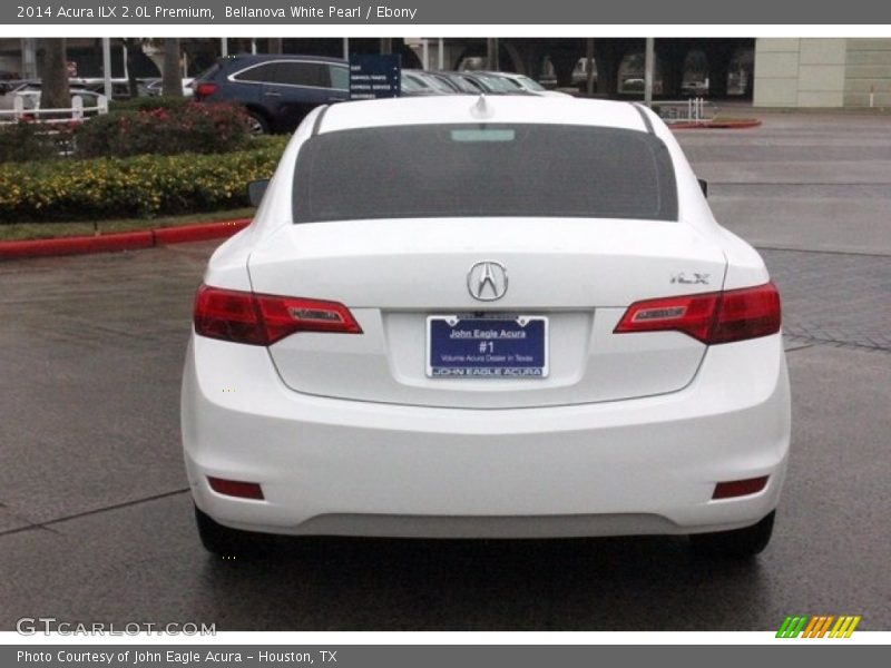 Bellanova White Pearl / Ebony 2014 Acura ILX 2.0L Premium