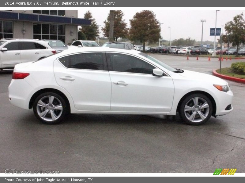 Bellanova White Pearl / Ebony 2014 Acura ILX 2.0L Premium