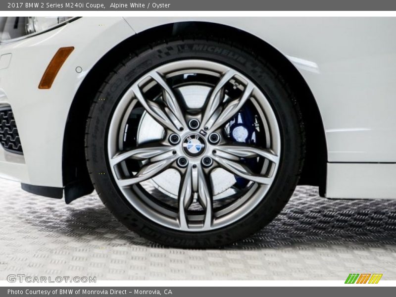 Alpine White / Oyster 2017 BMW 2 Series M240i Coupe