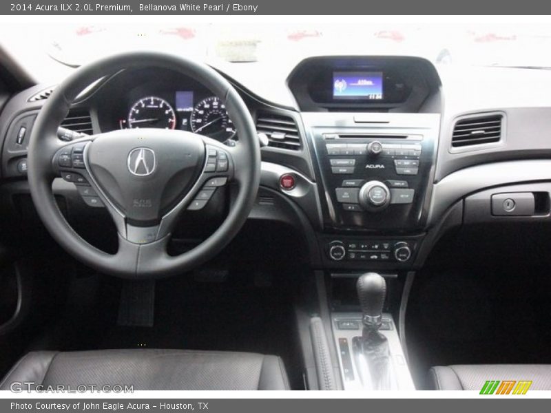 Bellanova White Pearl / Ebony 2014 Acura ILX 2.0L Premium