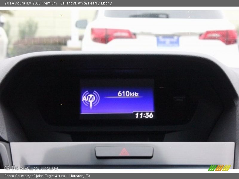 Bellanova White Pearl / Ebony 2014 Acura ILX 2.0L Premium