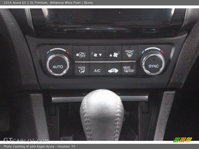 Bellanova White Pearl / Ebony 2014 Acura ILX 2.0L Premium