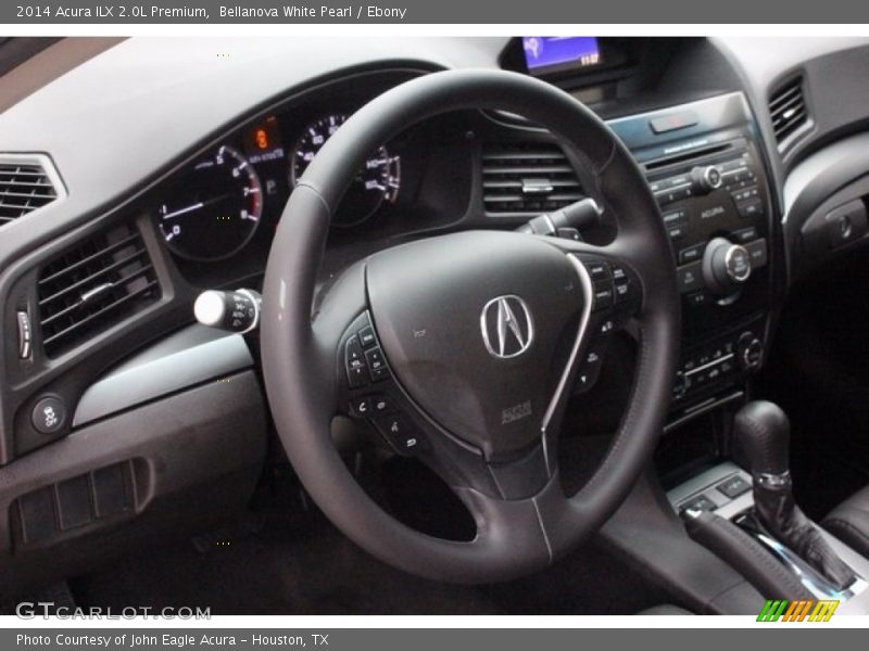 Bellanova White Pearl / Ebony 2014 Acura ILX 2.0L Premium