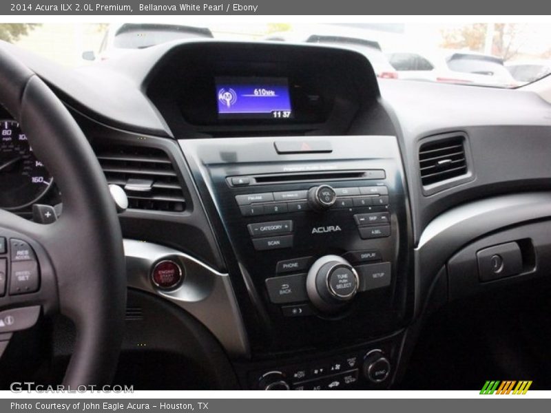 Bellanova White Pearl / Ebony 2014 Acura ILX 2.0L Premium