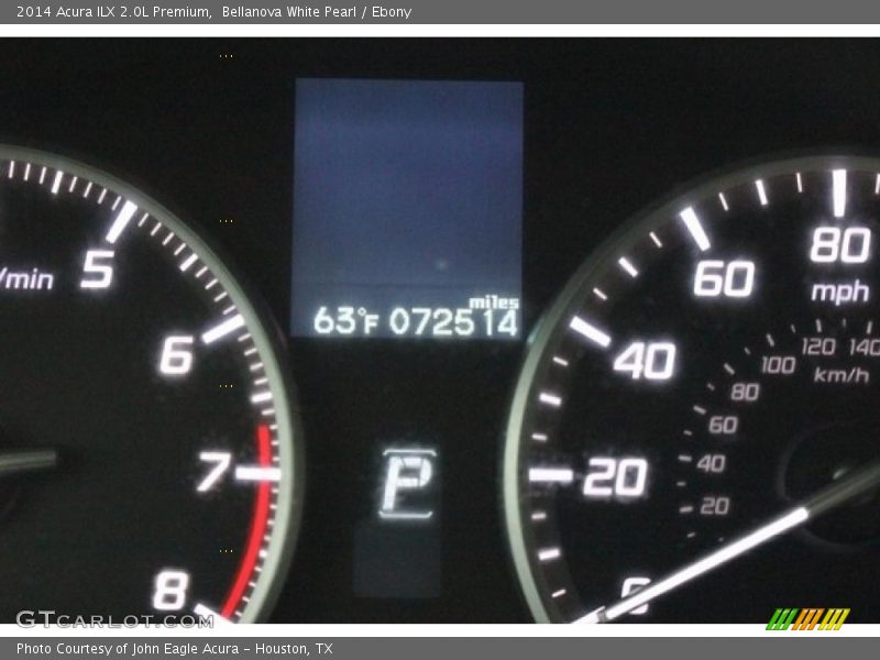 Bellanova White Pearl / Ebony 2014 Acura ILX 2.0L Premium