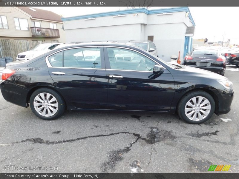 Crystal Black Pearl / Black 2013 Honda Accord EX Sedan