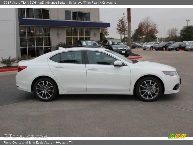  2017 TLX V6 SH-AWD Advance Sedan Bellanova White Pearl