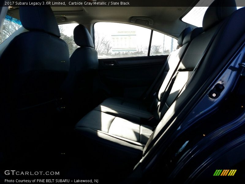 Carbide Gray Metallic / Slate Black 2017 Subaru Legacy 3.6R Limited