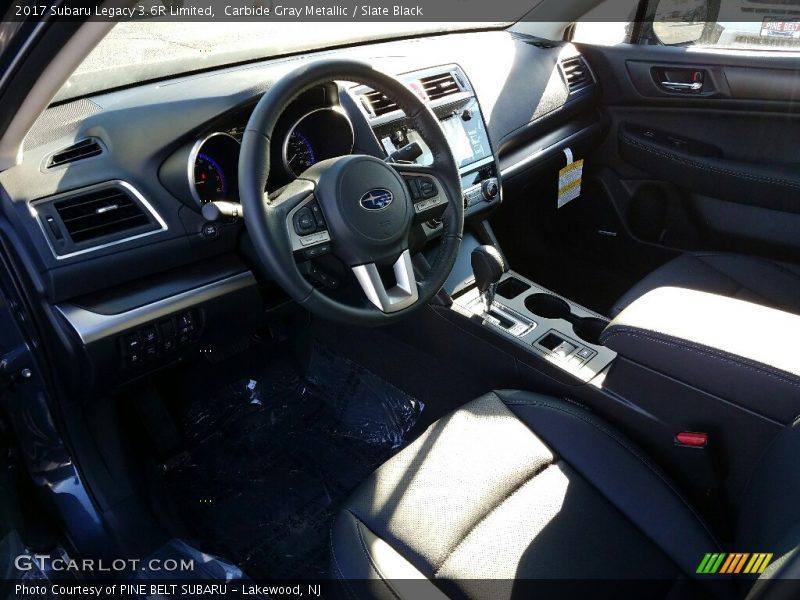 Carbide Gray Metallic / Slate Black 2017 Subaru Legacy 3.6R Limited