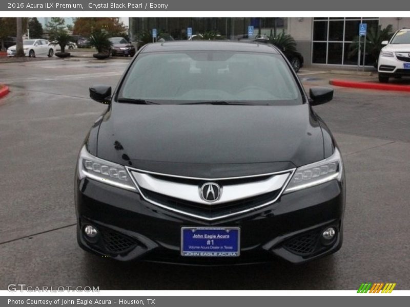Crystal Black Pearl / Ebony 2016 Acura ILX Premium