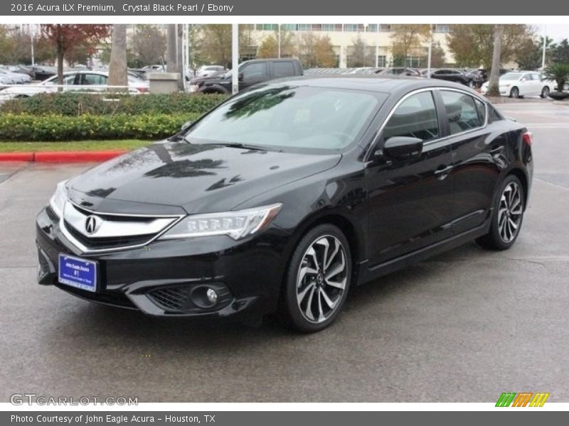 Crystal Black Pearl / Ebony 2016 Acura ILX Premium