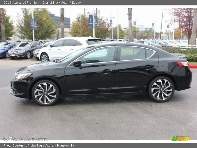 Crystal Black Pearl / Ebony 2016 Acura ILX Premium