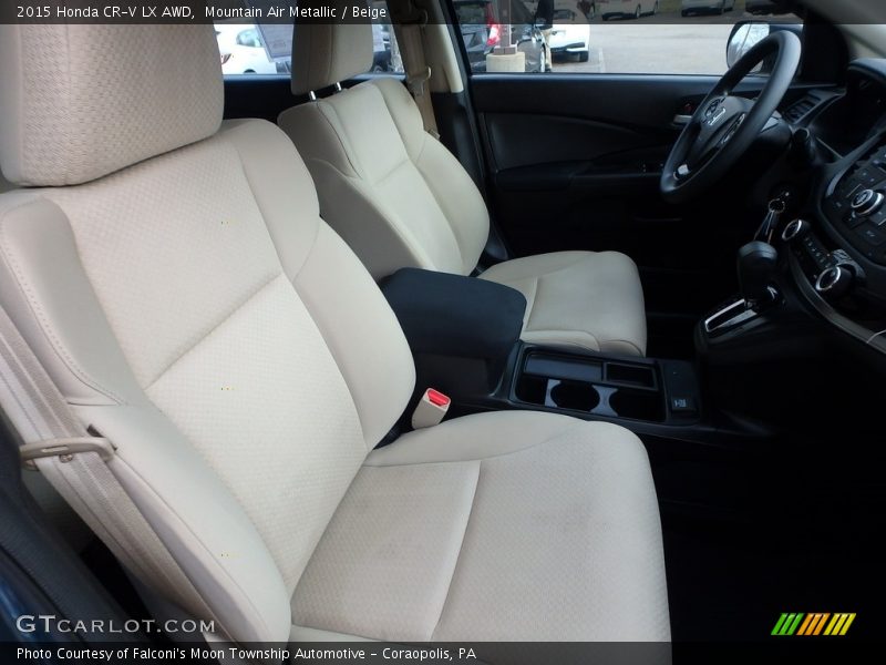 Mountain Air Metallic / Beige 2015 Honda CR-V LX AWD