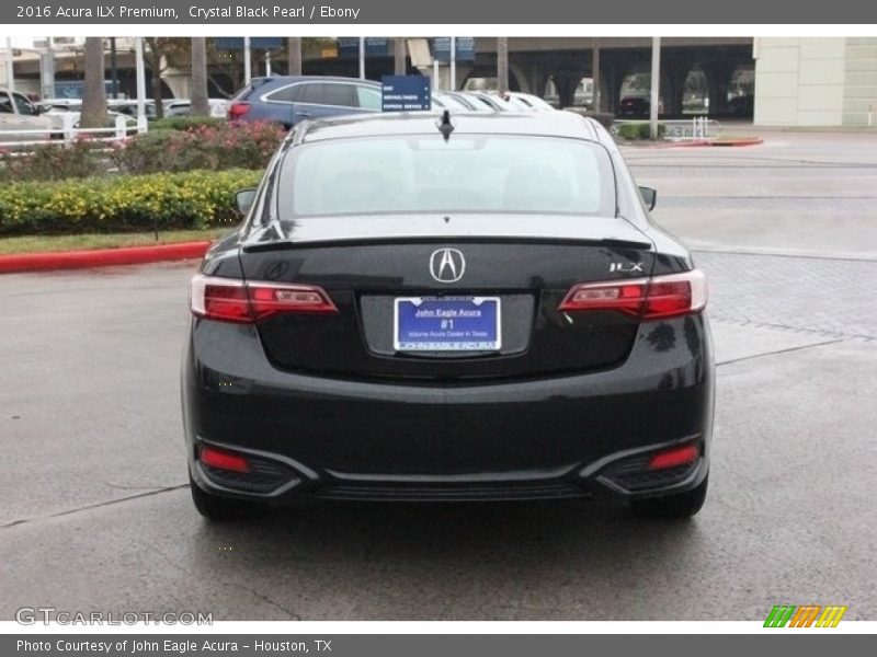 Crystal Black Pearl / Ebony 2016 Acura ILX Premium