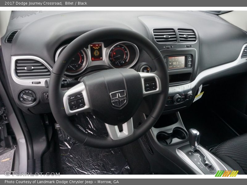 Billet / Black 2017 Dodge Journey Crossroad