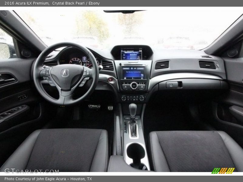 Crystal Black Pearl / Ebony 2016 Acura ILX Premium