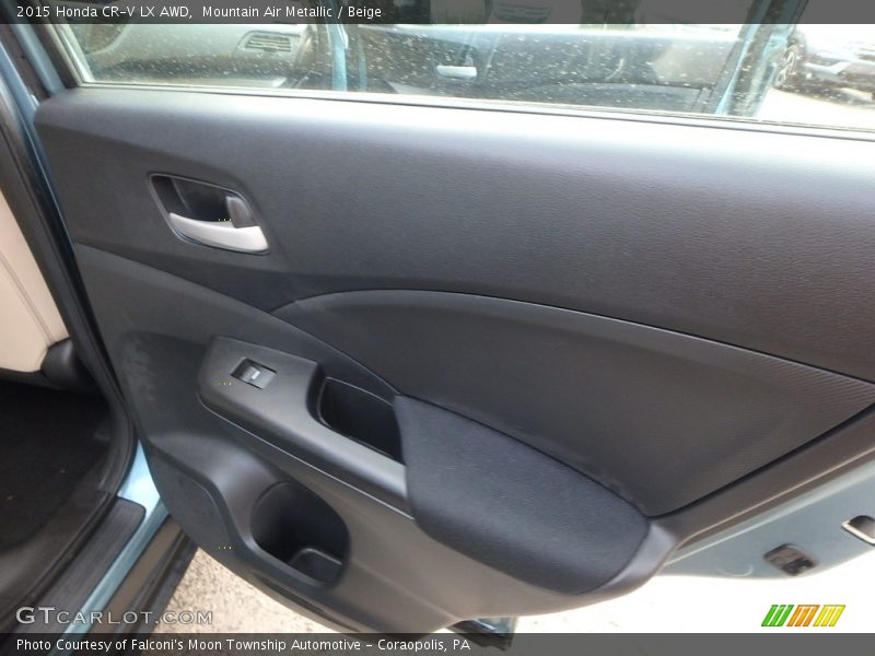 Mountain Air Metallic / Beige 2015 Honda CR-V LX AWD
