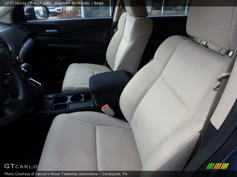 Mountain Air Metallic / Beige 2015 Honda CR-V LX AWD