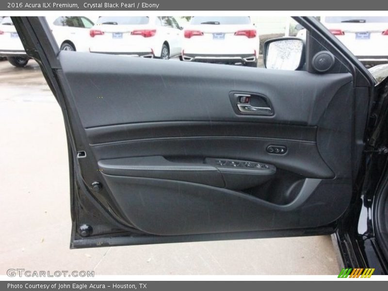 Crystal Black Pearl / Ebony 2016 Acura ILX Premium